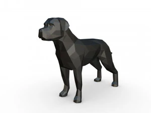 rottweiler fig&uuml;r&uuml; 3D Baskı Modeli