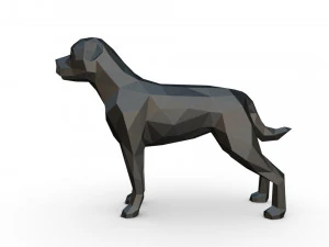 figura del rottweiler Modello di stampa 3D