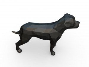 rottweiler figure 3Dプリントモデル