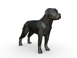 rottweiler figure 3Dプリントモデル
