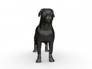 rottweiler figure 3Dプリントモデル