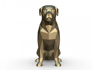 rottweiler figure 2 3D Print Model