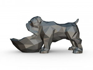 candy bowl english bulldog Model Cetak 3D