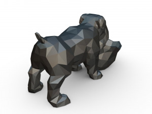 candy bowl english bulldog Model Cetak 3D