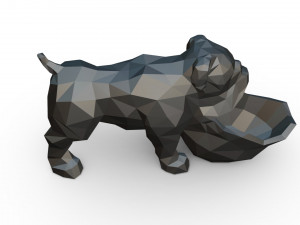 candy bowl english bulldog Model Cetak 3D