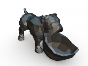 candy bowl english bulldog Model Cetak 3D
