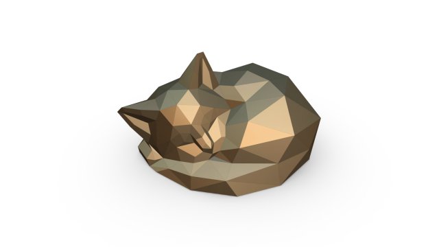 cat figure 11 Model do druku 3D .c4d .max .obj .3ds .fbx .stl .blend 