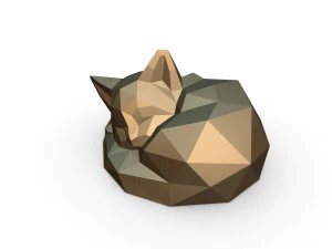 gatto figura 11 Modello di stampa 3D