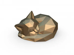 gatto figura 11 Modello di stampa 3D