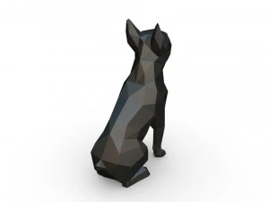 Boston Terrier Modello di stampa 3D