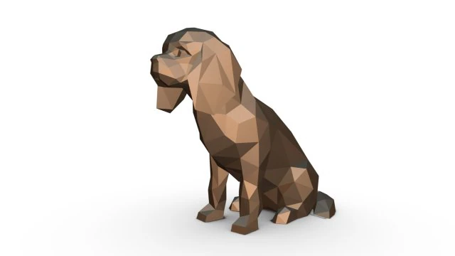cavalier king charles spaniel 3D Print Model .c4d .max .obj .3ds .fbx .stl .blend 