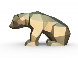 bear figure 3D Принт Модель