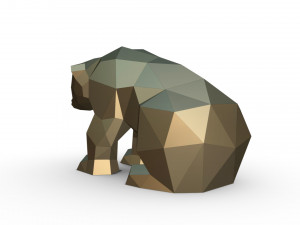 bear figure 3D Принт Модель