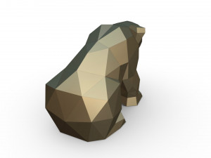 bear figure 3D Принт Модель