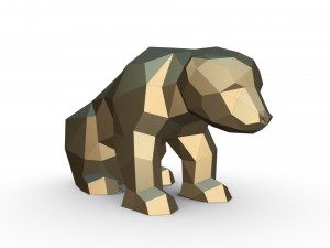 bear figure 3D Принт Модель