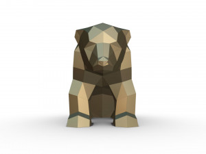 bear figure 3D Принт Модель