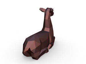 deer figure 3D 打印模型