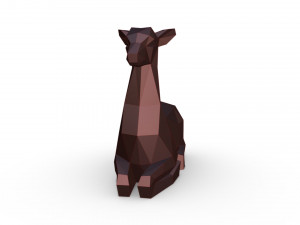 deer figure 3D 打印模型