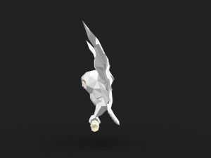 snowy owl 3D प्रिंट मॉडल