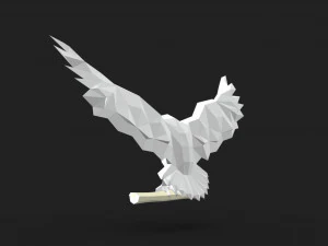 snowy owl 3D Print Model
