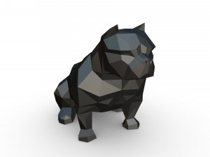american bully 3D प्रिंट मॉडल