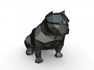 bullo americano Modello di stampa 3D