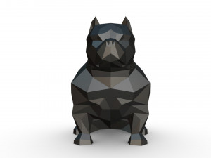 american bully 3D प्रिंट मॉडल