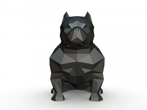 bullo americano Modello di stampa 3D