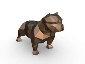 american bully 2 3D Druckmodell