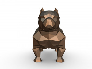 american bully 2 3D Druckmodell