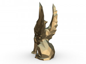 griffon figurine 3D 打印模型