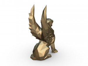 griffon figurine 3D 打印模型