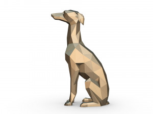 Italian greyhound 3D Принт Модель