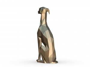 Italian greyhound 3D Принт Модель