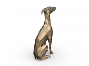 Italian greyhound 3D Принт Модель