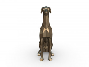 Italian greyhound 3D Принт Модель