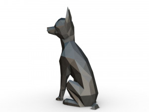miniature pinscher 3D Принт Модель