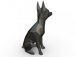 miniature pinscher 3D Принт Модель