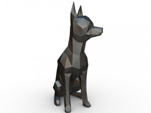 miniature pinscher 3D Принт Модель