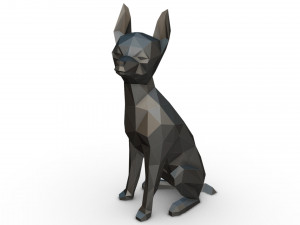 miniature pinscher 3D Принт Модель