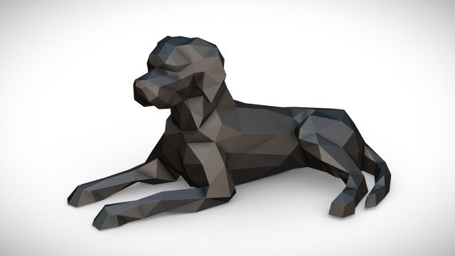 german shorthaired pointer Model Cetak 3D .c4d .max .obj .3ds .fbx .stl .blend 