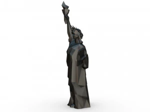 statue of liberty 3D Print Model