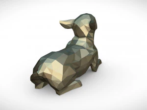 chihuahua lying 3D Print Model