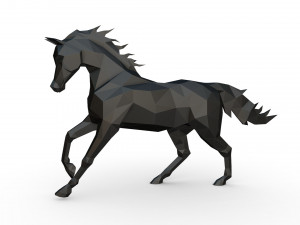 arabian horse Modelo de impresión 3D