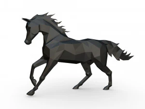 Arabisch paard 3D printmodel