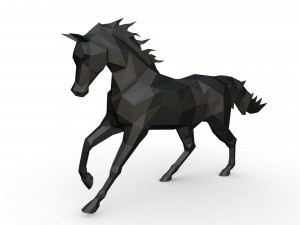arabian horse Modèles 3D en vedette