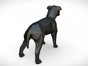 staffy staffordshire bull terrier 3D 프린트 모델