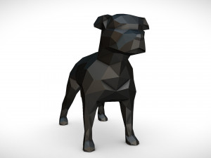 staffy staffordshire bull terrier 3D 프린트 모델