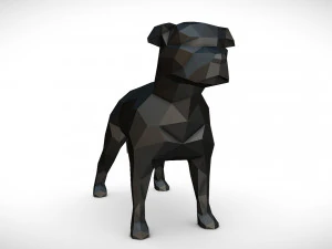 staffy staffordshire bull terrier 3D Print Model