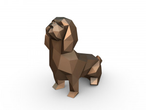 shih tzu figure Modelo de Impressão 3D